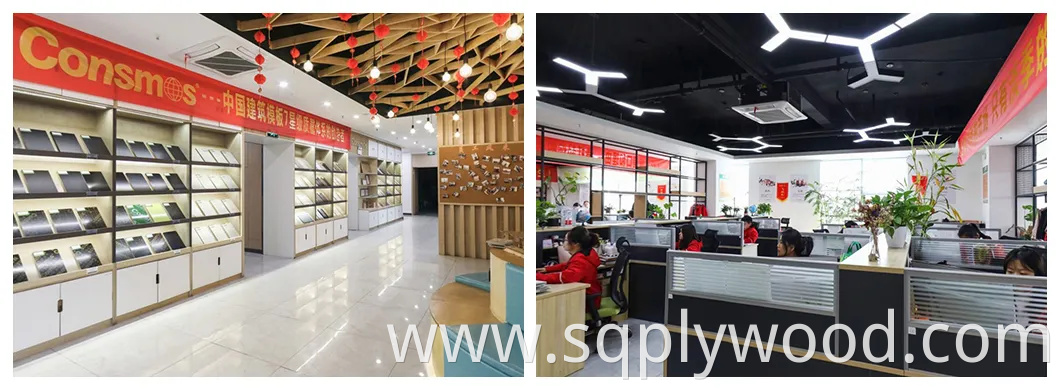 Linyi Factory 2-25mm Melamine Slatwall MDF Fiber Board Slot/Slotted Plain MDF for Furniture